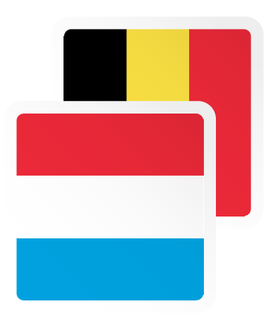 Lux Und Belgien Karte